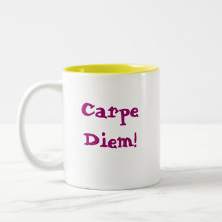 Taza Bicolor ¡Carpe Diem!