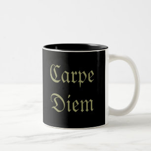 Taza Bicolor Carpe Diem