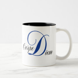 Taza Bicolor Carpe Diem
