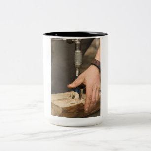 Taza Bicolor Carpintero