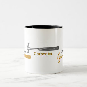 Taza Bicolor Carpintero Handyman