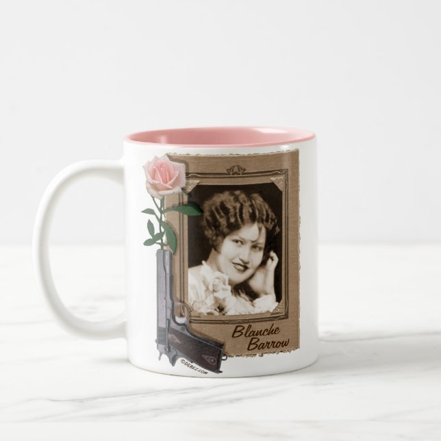 Taza Bicolor Carretilla de Blanche (Izquierda)