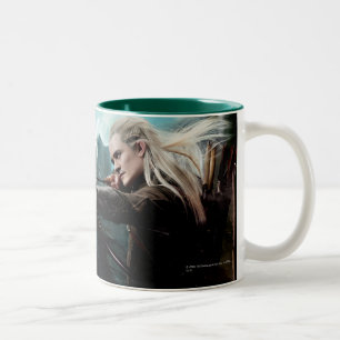 Taza Bicolor Cartel de película de TAURIEL™ y de LEGOLAS
