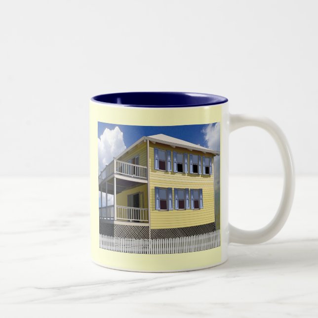 Taza Bicolor Casa bahamesa (Derecha)