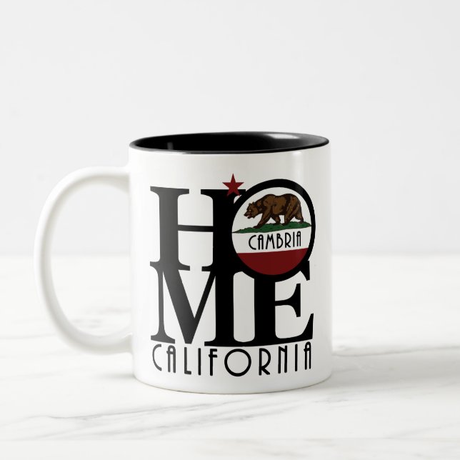 Taza Bicolor CASA Cambria California 11oz (Izquierda)
