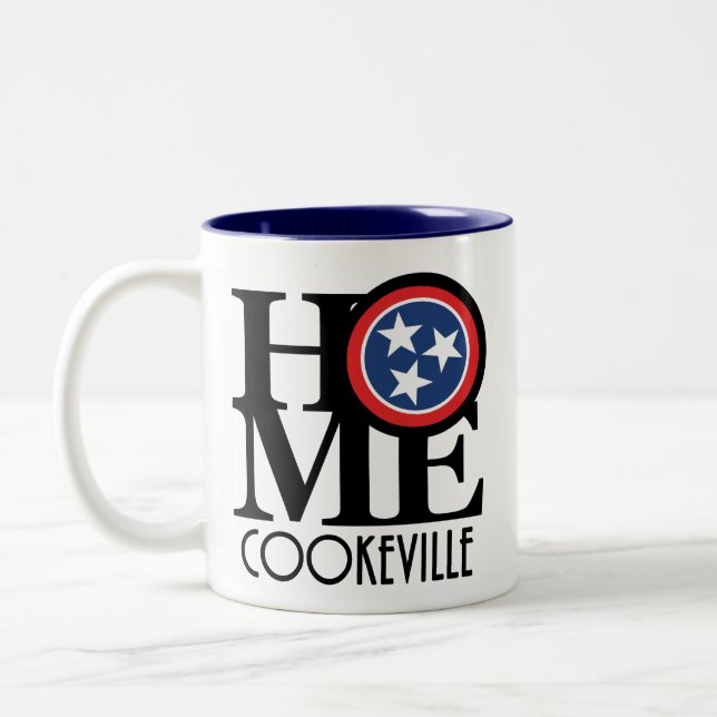 Taza Bicolor CASA Cookeville Tennessee 11oz (Izquierda)