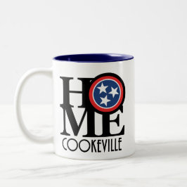Taza Bicolor CASA Cookeville Tennessee 11oz