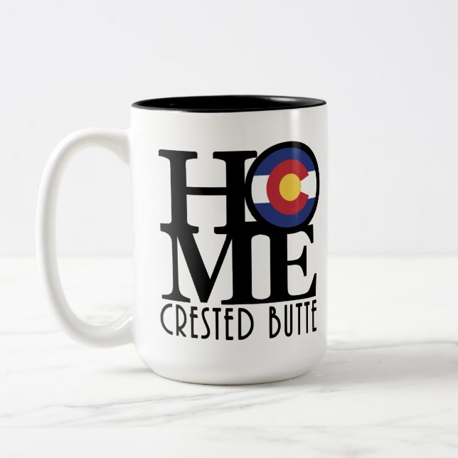 Taza Bicolor CASA Crested Butte 15 oz (Izquierda)