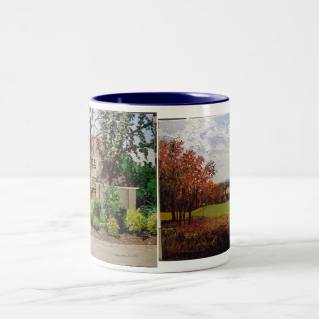 Taza Bicolor Casa de Alma y 7thHoleEagleCrestGolfCo… (Centro)