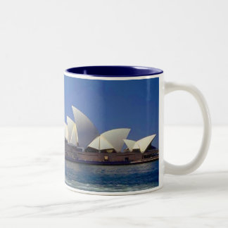 Taza Bicolor Casa de la Ópera de Sydney Australia Viajes