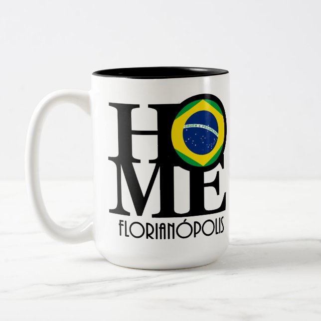 Taza Bicolor CASA Florianópolis (Izquierda)