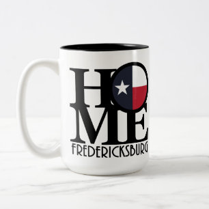 Taza Bicolor CASA Fredericsburg Texas 15oz