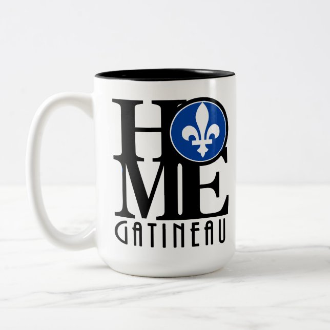 Taza Bicolor CASA Gatineau 15oz (Izquierda)