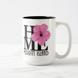 Taza Bicolor CASA Isla Merritt 15oz hibisco rosa