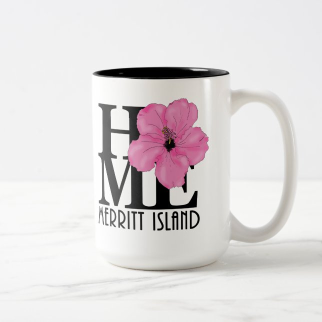 Taza Bicolor CASA Isla Merritt 15oz hibisco rosa (Derecha)