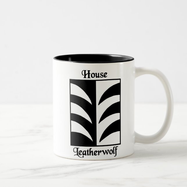 Taza Bicolor Casa Leatherwolf (Derecha)