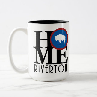 Taza Bicolor CASA Riverton Wyoming 15oz