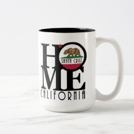 Taza Bicolor CASA Santa Cruz California 15oz