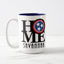 Taza Bicolor CASA Savannah Tennessee 15oz