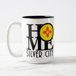 Taza Bicolor CASA Silver City 15 oz