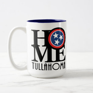 Taza Bicolor CASA Tullahoma Tennessee 15oz