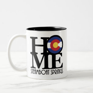 Taza Bicolor CASA Vapor Springs Colorado 11oz