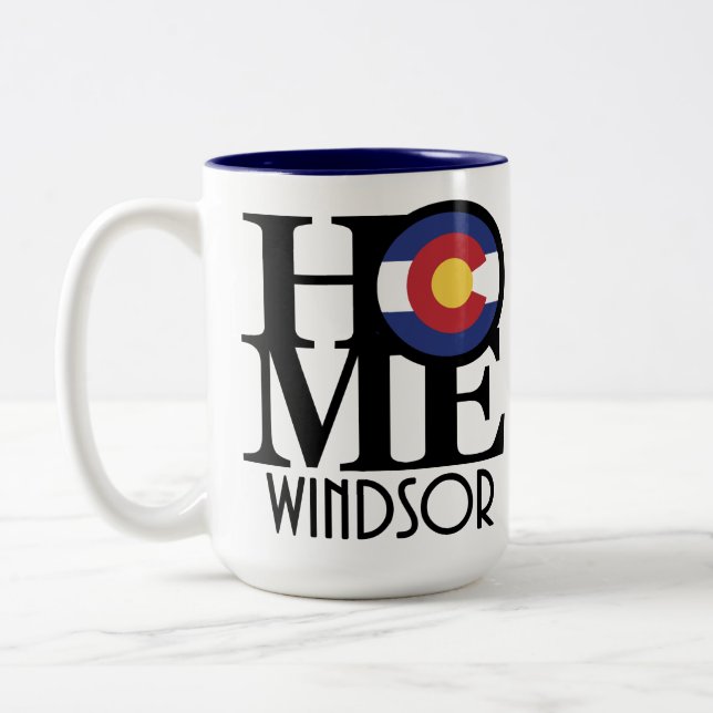 Taza Bicolor CASA Windsor Colorado 15oz (Izquierda)