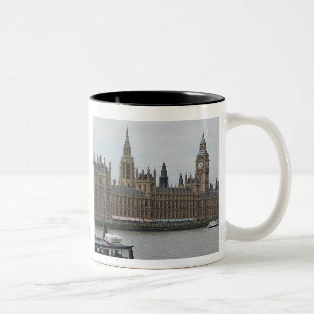 Taza Bicolor Casas del parlamento - Londres (Derecha)