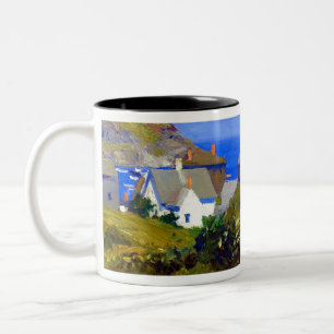 Taza Bicolor Casas Edward Hopper Monhegan