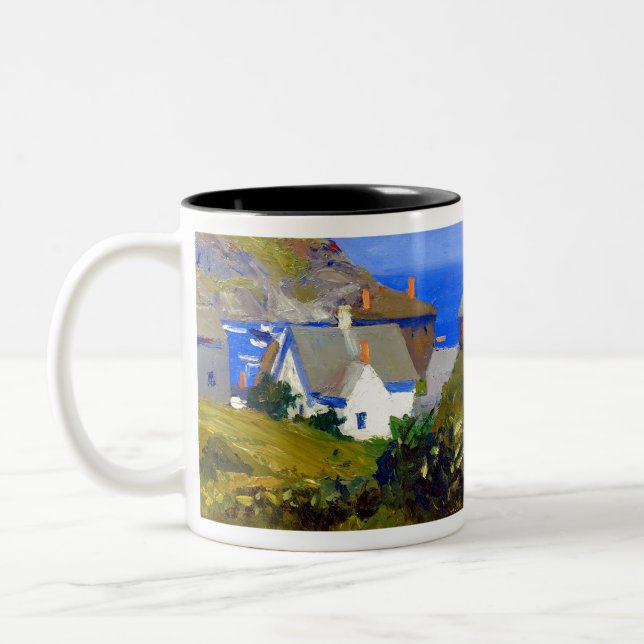 Taza Bicolor Casas Edward Hopper Monhegan (Izquierda)