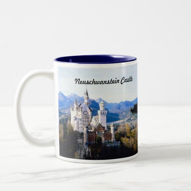 Taza Bicolor Castillo Alemania de Neuschwanstein (Izquierda)