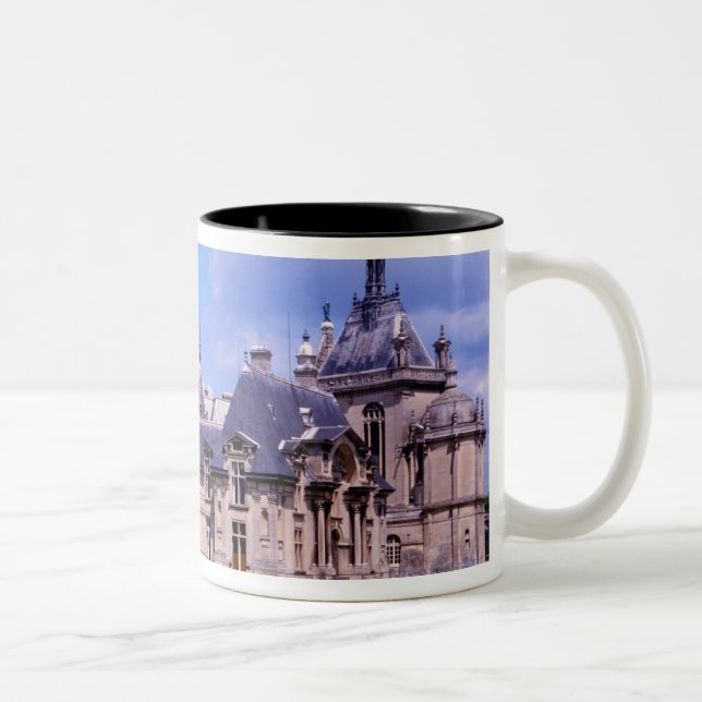 Taza Bicolor Castillo Chantilly, Oise, Francia (Derecha)