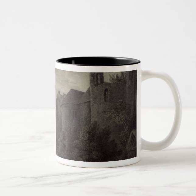 Taza Bicolor Castillo de Allington, cerca de Maidstone, Kent; (Derecha)