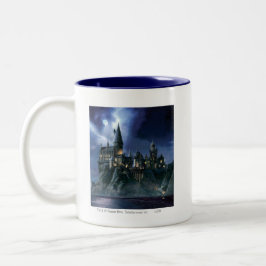 Taza Bicolor Castillo de Harry Potter | Hogwarts iluminados por