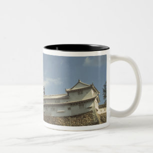 Taza Bicolor Castillo de Himeji, Kyoto, terminada 1609
