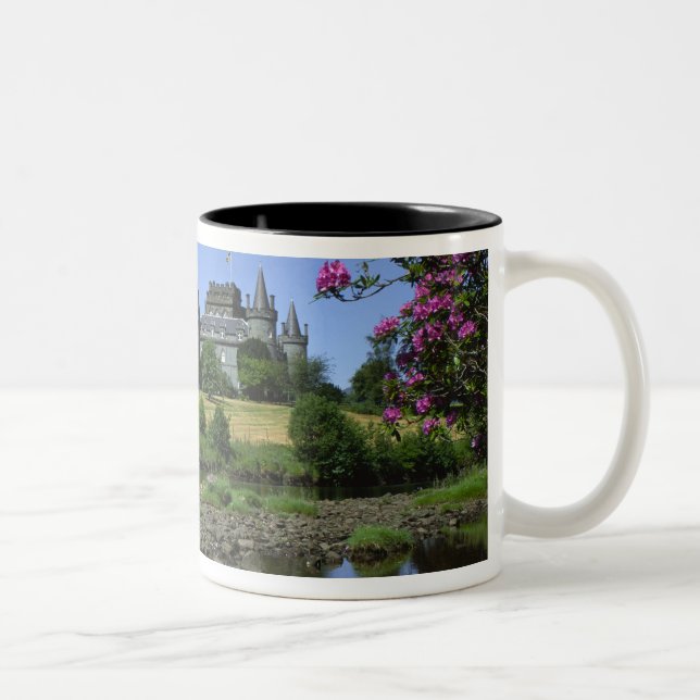 Taza Bicolor Castillo Inverary, Strathclyde, Escocia (Derecha)