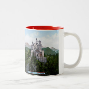 Taza Bicolor Castillo Neuschwanstein, Baviera, Alemania
