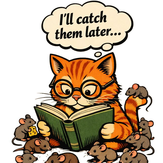 Taza Bicolor cat book (Subido por el creador)