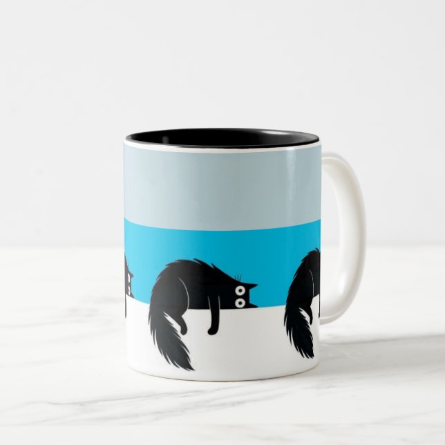 Taza Bicolor cat mug (Anverso derecho)