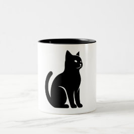 TAZA BICOLOR CAT MUGS & CUPS