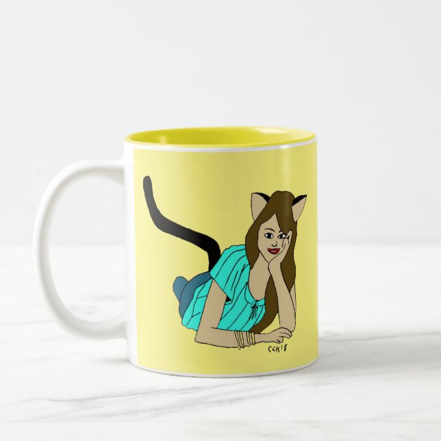 Taza Bicolor catadora (Izquierda)