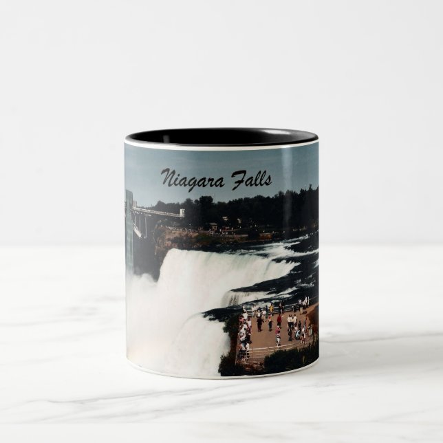 Taza Bicolor Cataratas del Niágara (Centro)