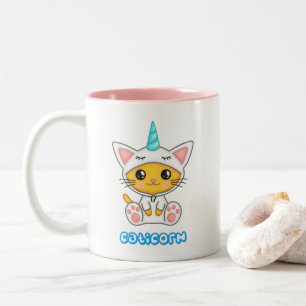 Taza Bicolor Caticorn