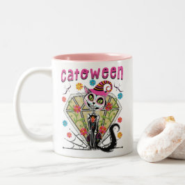 Taza Bicolor Catoween Halloween