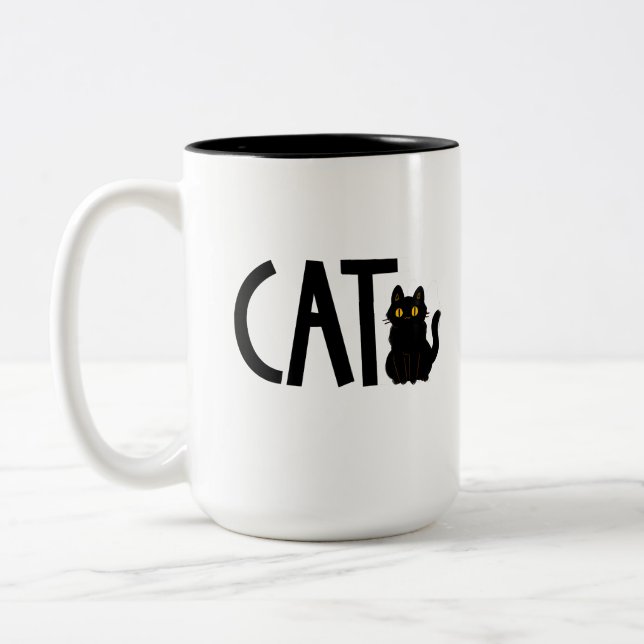 Taza Bicolor Cats Mug (Izquierda)
