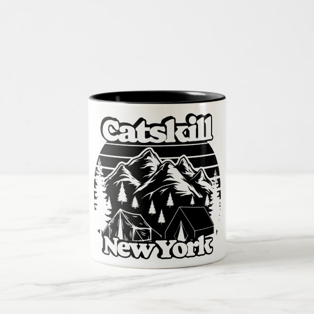 Taza Bicolor Catskill Nueva York (Centro)
