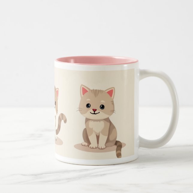 Taza Bicolor Catty Mug (Derecha)