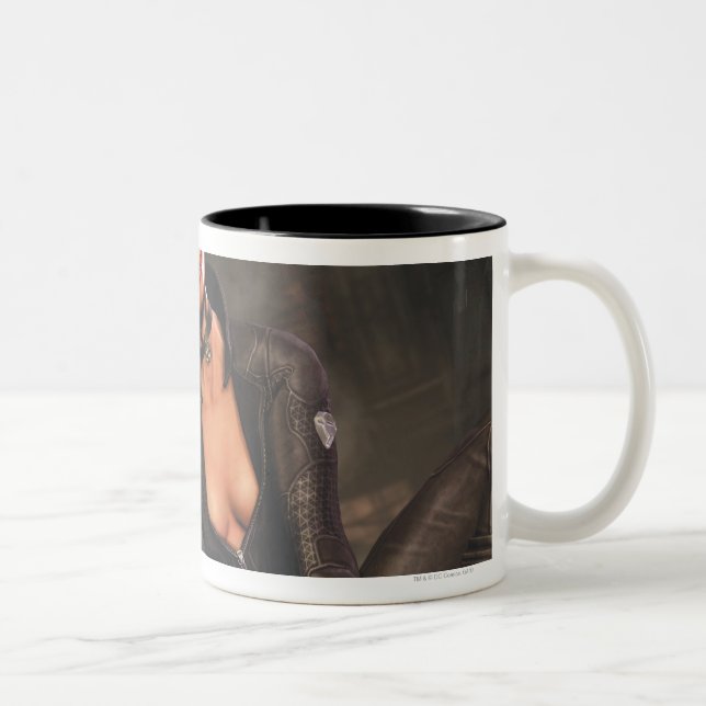 Taza Bicolor Catwoman 1 (Derecha)