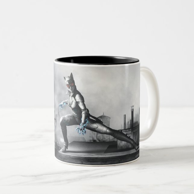 Taza Bicolor Catwoman - Lightning (Anverso derecho)