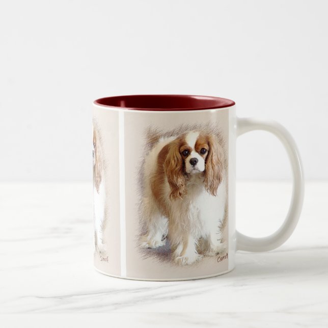 Taza Bicolor Cavalier King Charles Spaniel (Derecha)